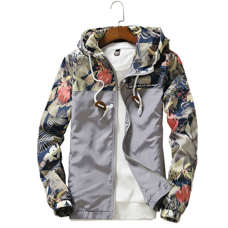 WW | Women's Transitional Jacket with Floral Motif