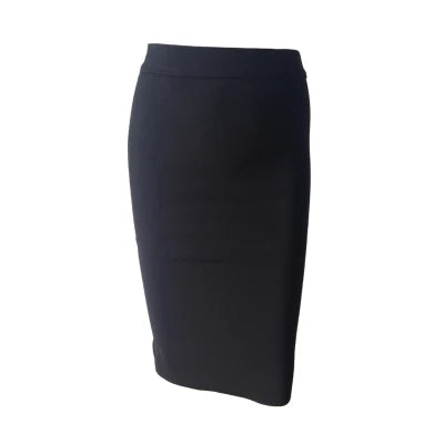 WW | Wholesale Women's Summer Fashion Sexy Black Blue Orange Red Beige Bandage Skirt Designer A-Line Pencil Skirt Faldas 60cm