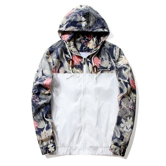 WW | Damen-Übergangsjacke mit Blumenmotiv