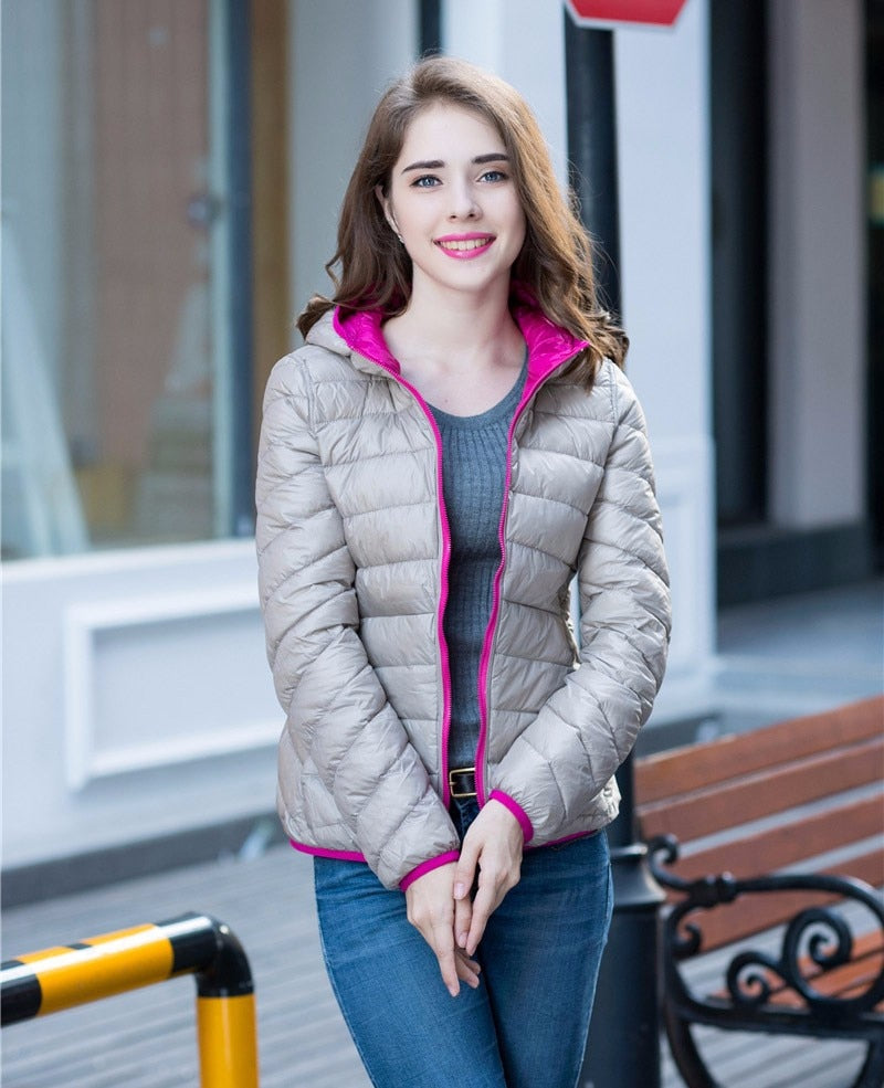 WW | Reversible Ultra-Light Women's Down Jacket