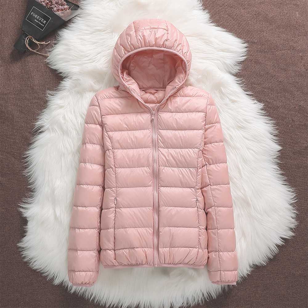 WW | Quilted Women's Transitional Jacket with Hood