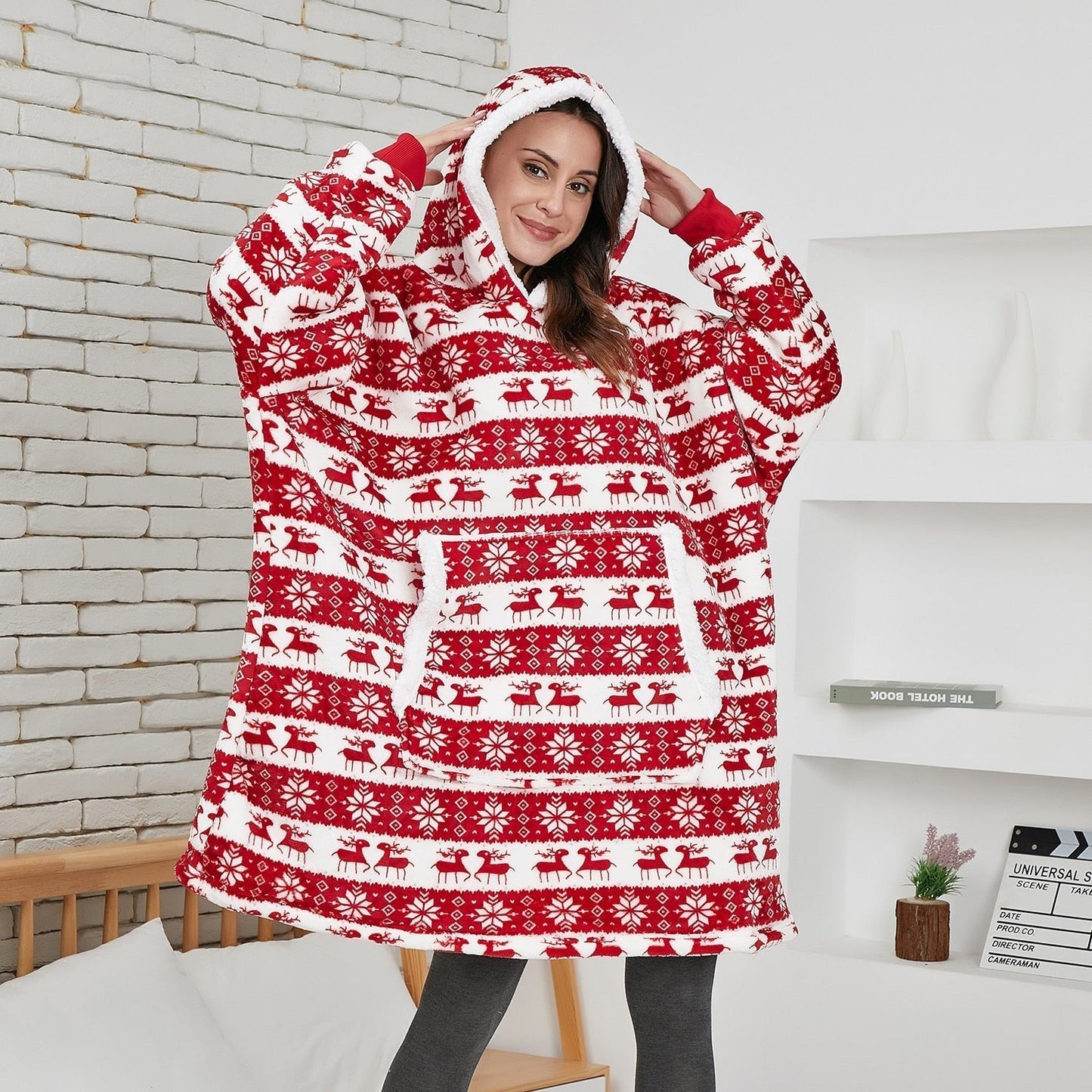 WW | Delicious combination of soft hoodie and cozy blanket in one!