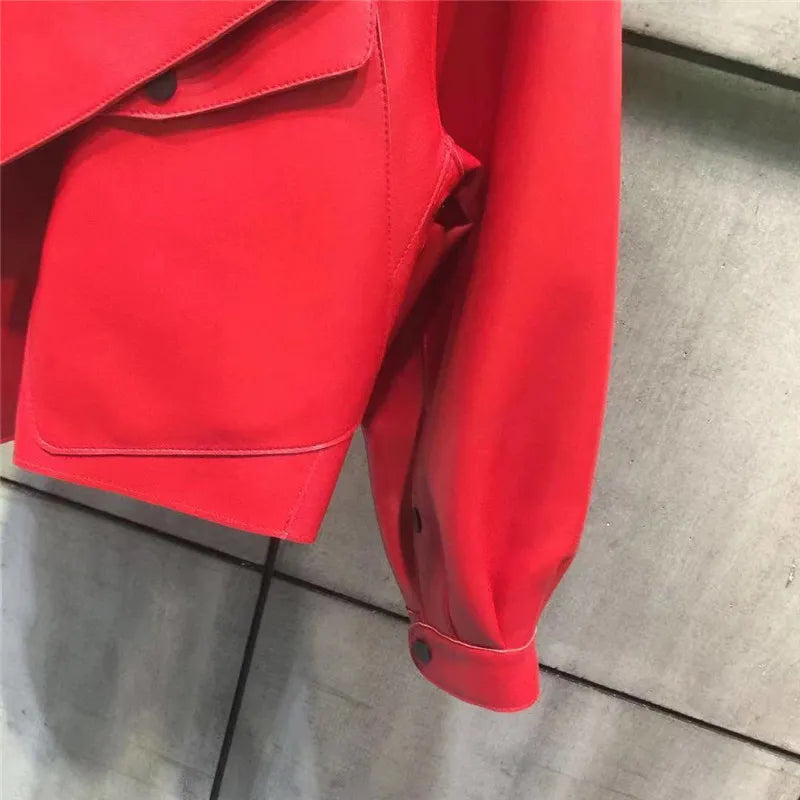 WW | Leather Jacket Retro & Stylish