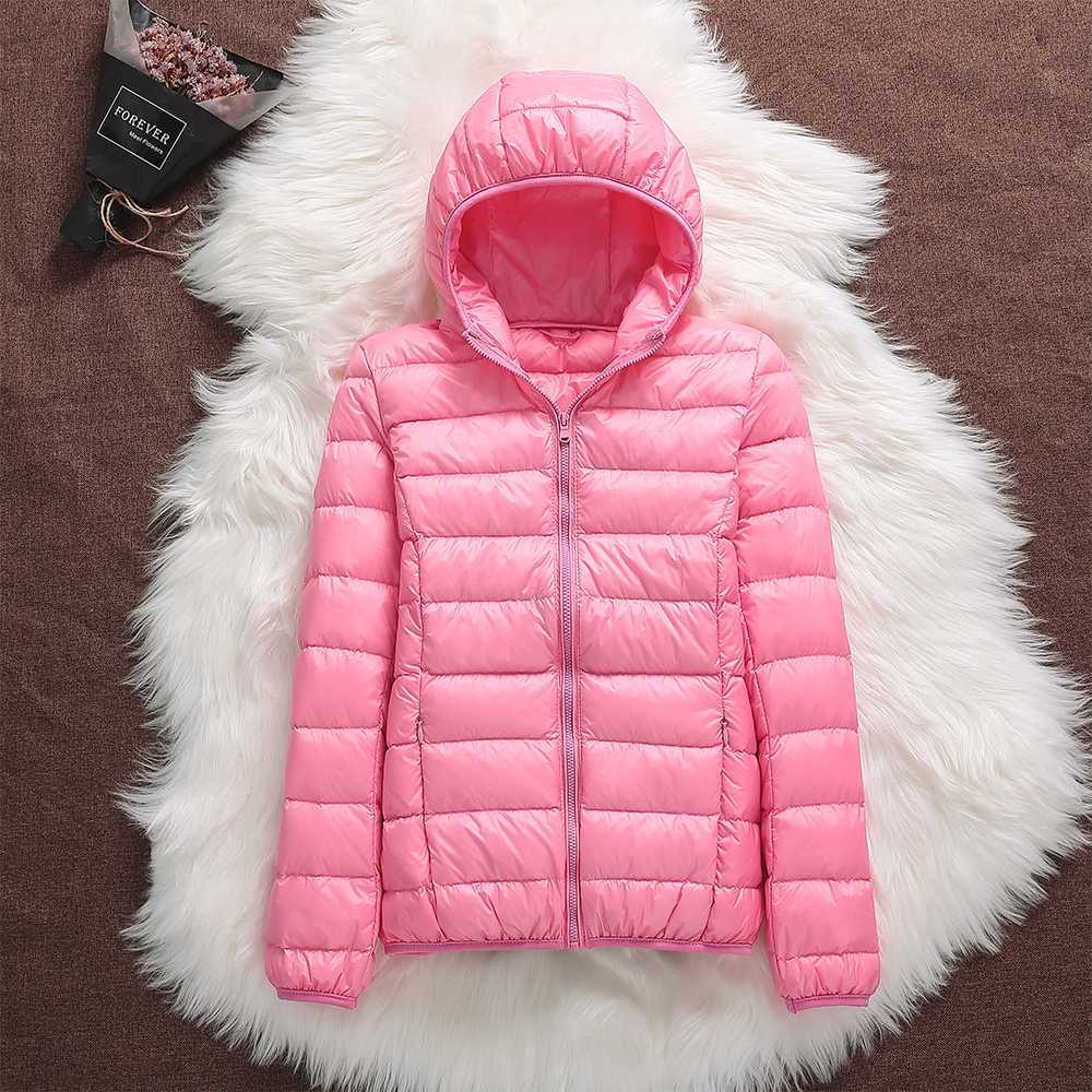 WW | Quilted Women's Transitional Jacket with Hood