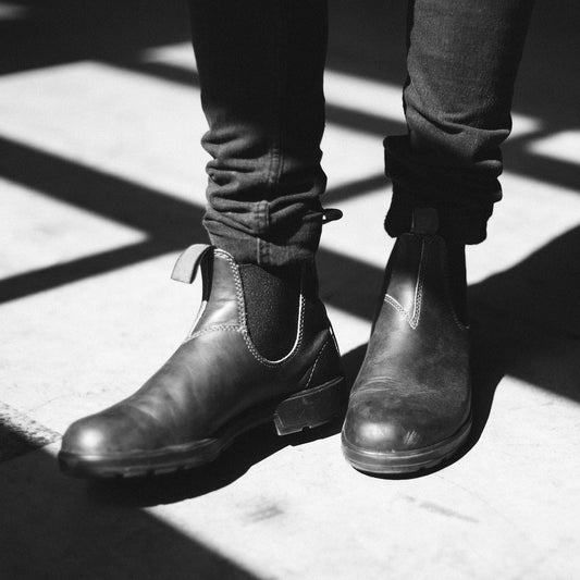 WW | I Chelsea-Stiefel aus Leder
