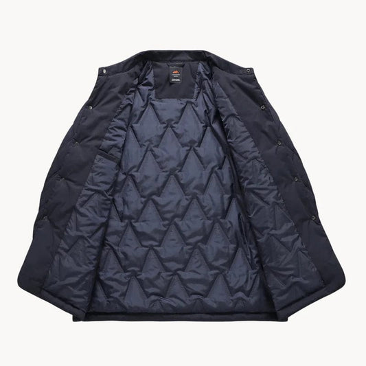 WW | Herren Winter Steppjacke Mit Geradem Schnitt Und Knopfverschluss