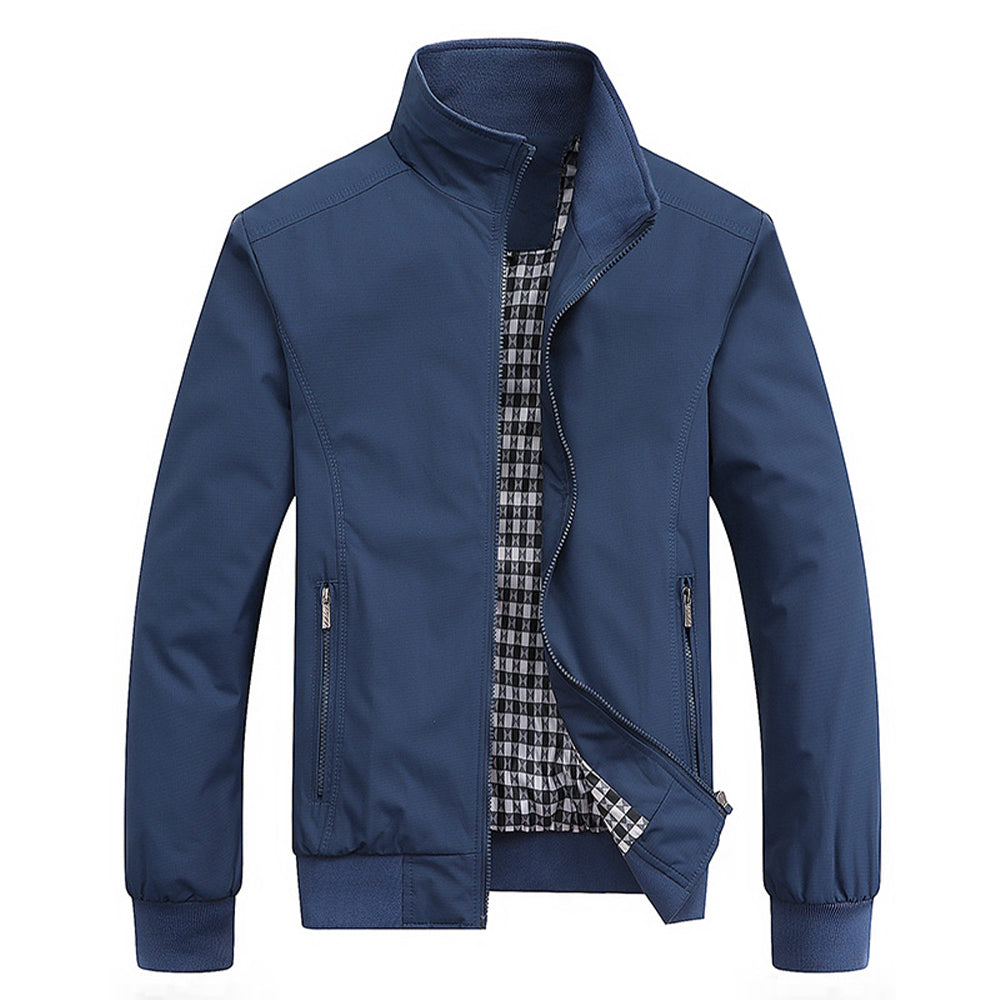 WW | Zipper Jacket Waterproof Windproof Jacket Men's Jacket