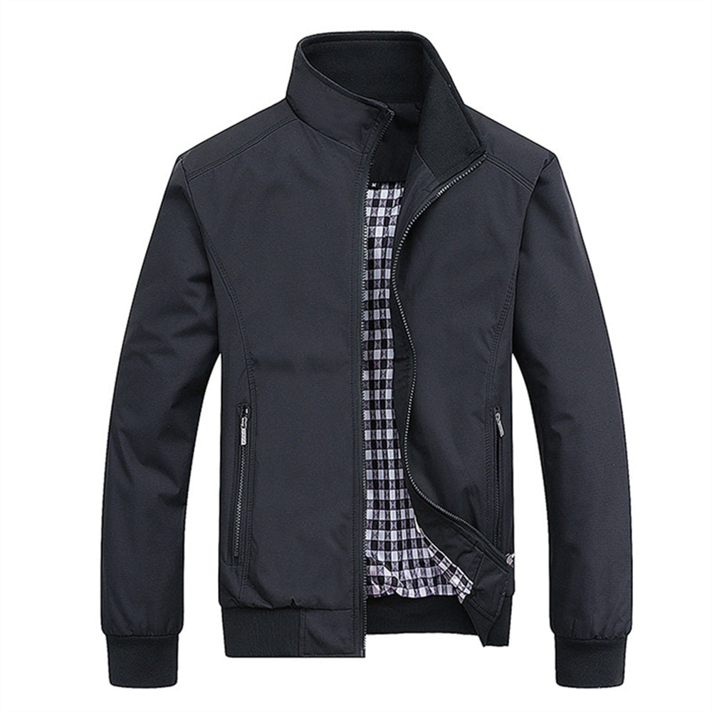 WW | Jacket Zipper Autumn Windbreaker Men's Jacket