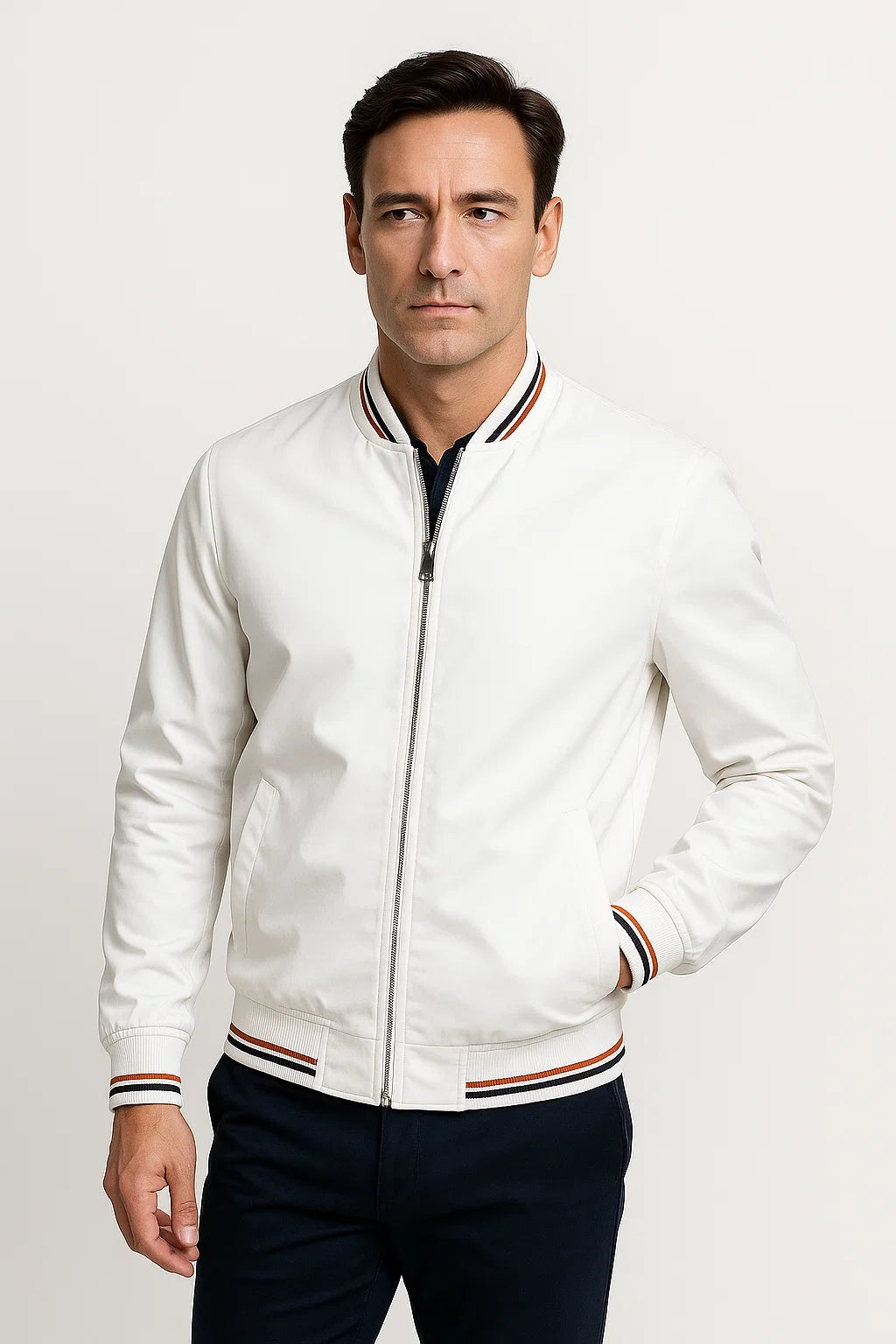 WW | Slim-Fit-Bomberjacke aus Polyester