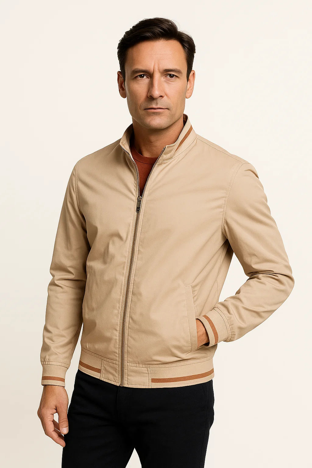 WW | Slim-Fit-Bomberjacke aus Polyester