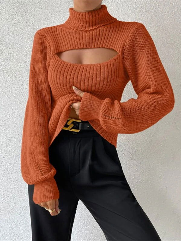 WW | Bequemer Langarmpullover Im Modernen Stil