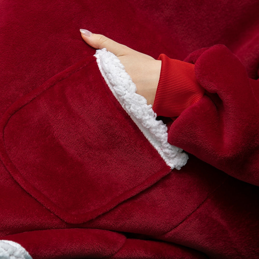 WW | Delicious combination of soft hoodie and cozy blanket in one!