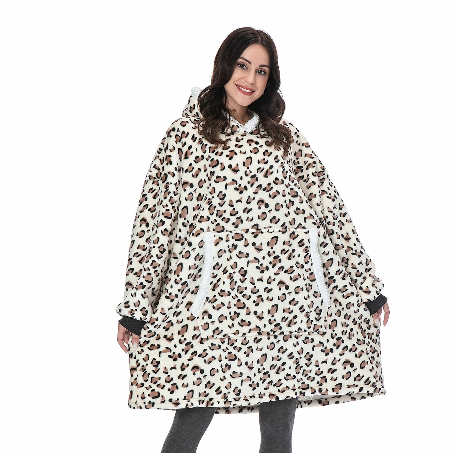 WW | Delicious combination of soft hoodie and cozy blanket in one!