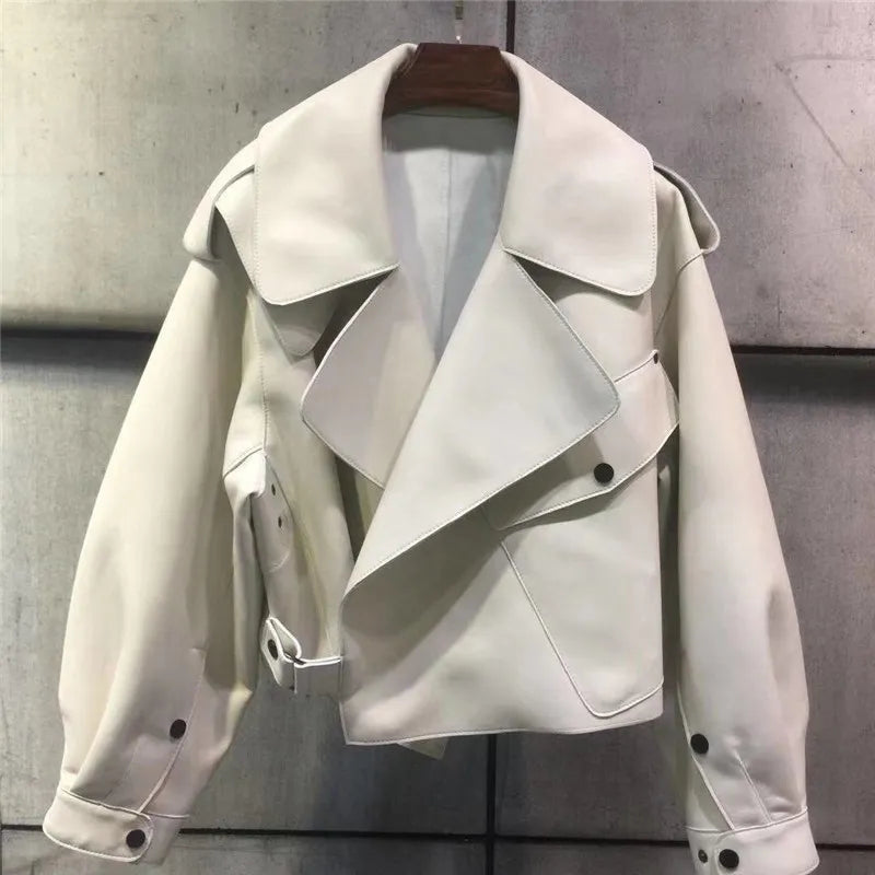 WW | Elegant Leather Jacket for Women