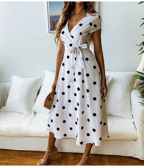 WW | Juna Kleid mit Punkten