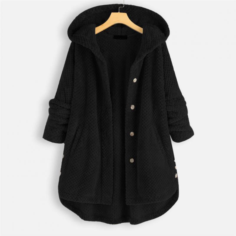 WW | Hooded Button Coat