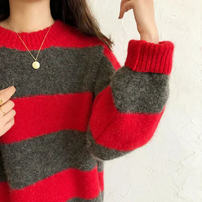 WW | Übergroßes Langarm-T-Shirt für den Winter