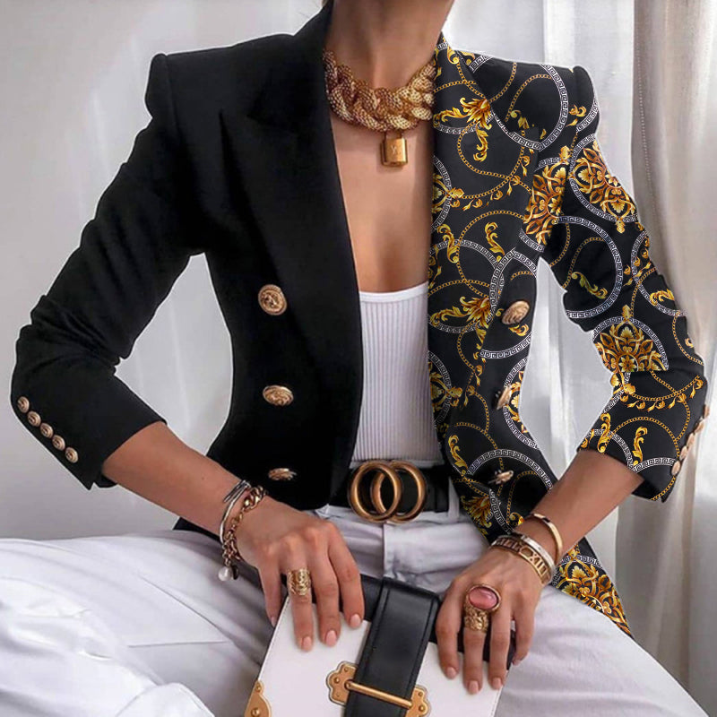 WW | Printed blazer jacket