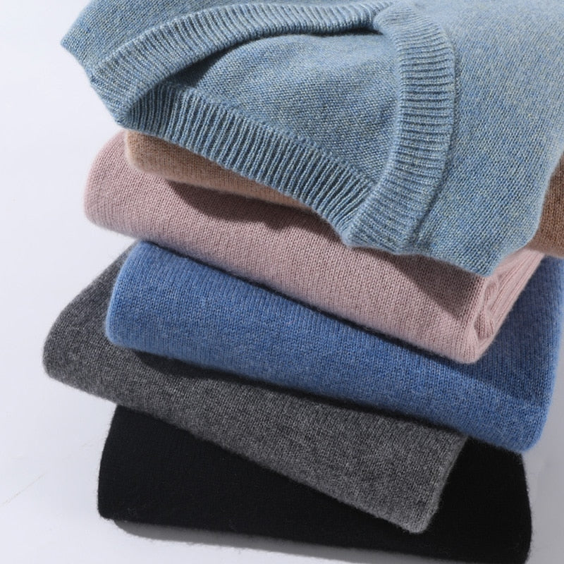 WW | Classic Knit Wool Round Neck Long Sleeve Regular Fit