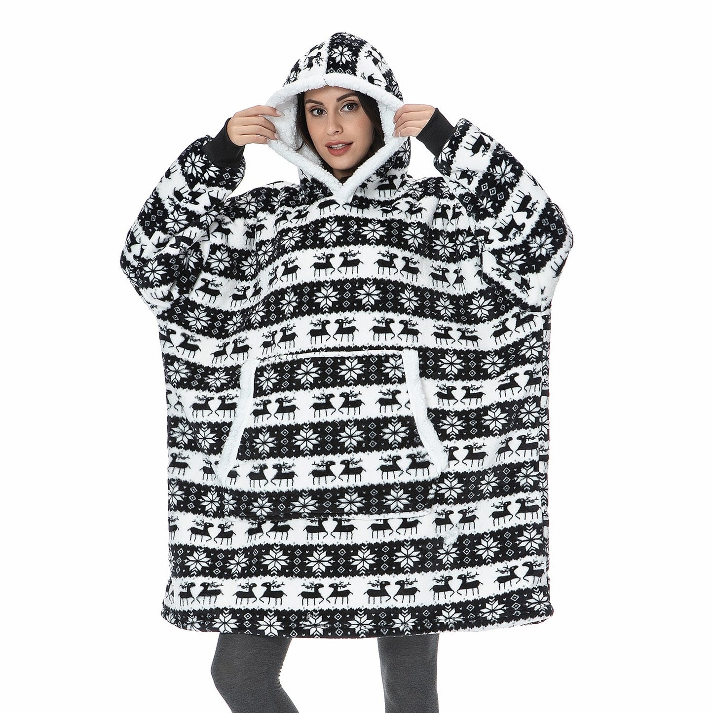 WW | Delicious combination of soft hoodie and cozy blanket in one!