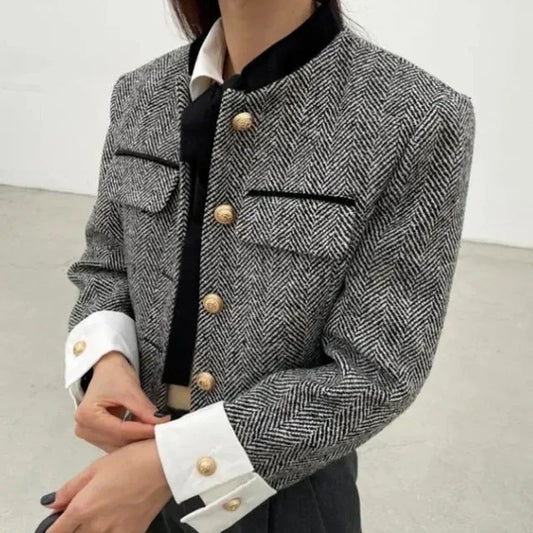 in spring style with chic buttons