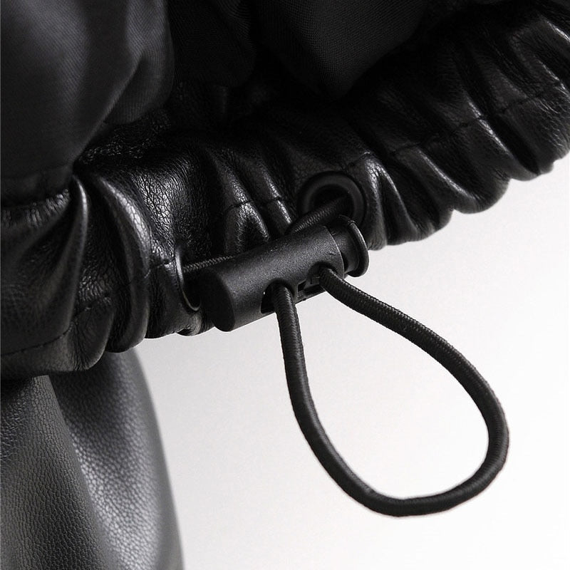 WW | Women's leather winter jacket