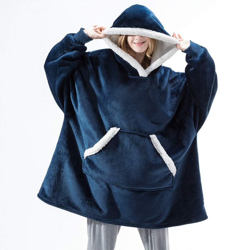 WW | Delicious combination of soft hoodie and cozy blanket in one!