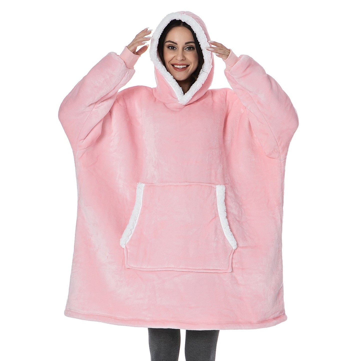 WW | Delicious combination of soft hoodie and cozy blanket in one!