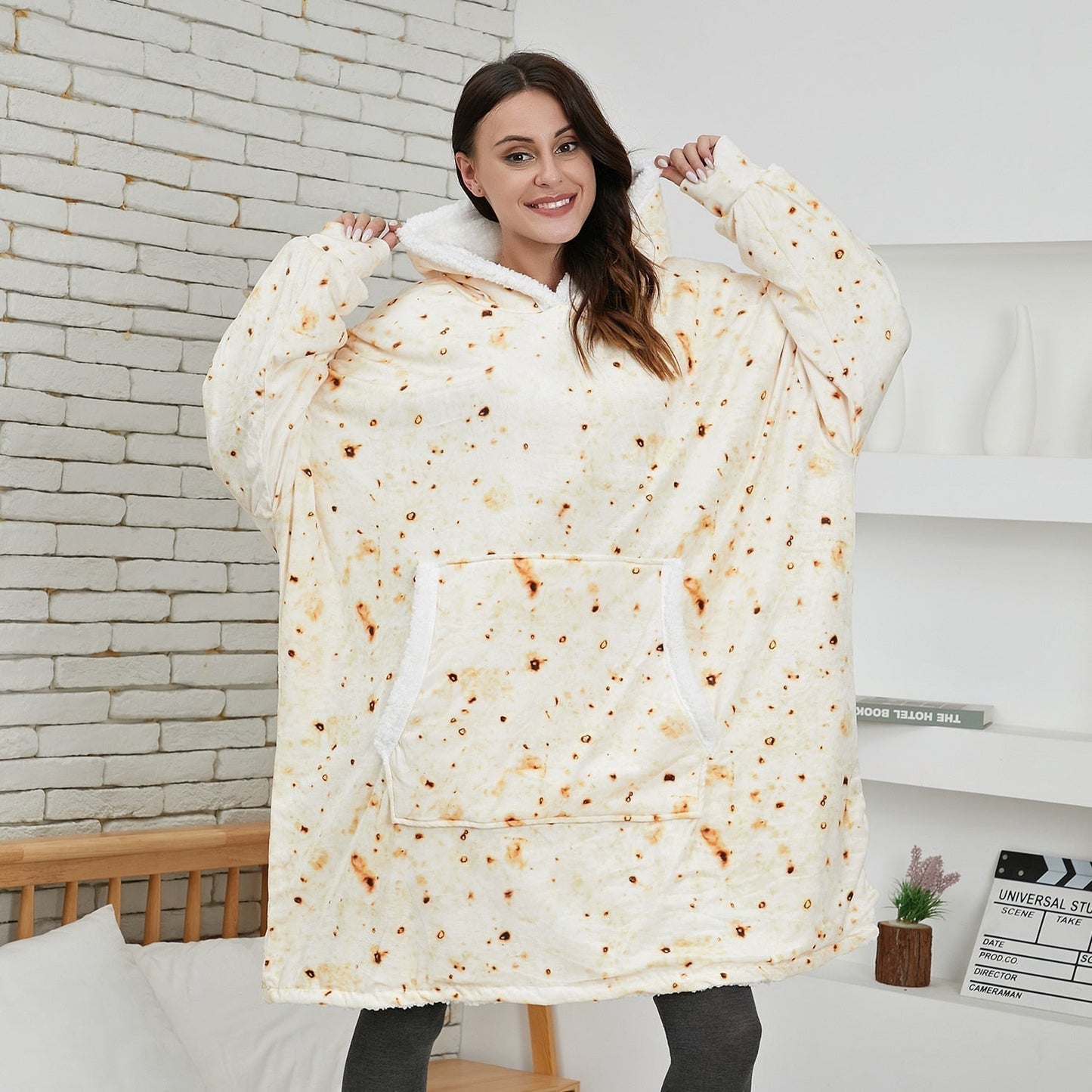 WW | Delicious combination of soft hoodie and cozy blanket in one!