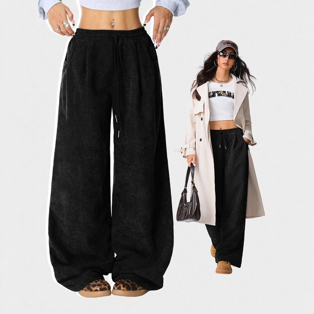 WW | Damenhose Weit Cordura mit Elastischem Taillenbund