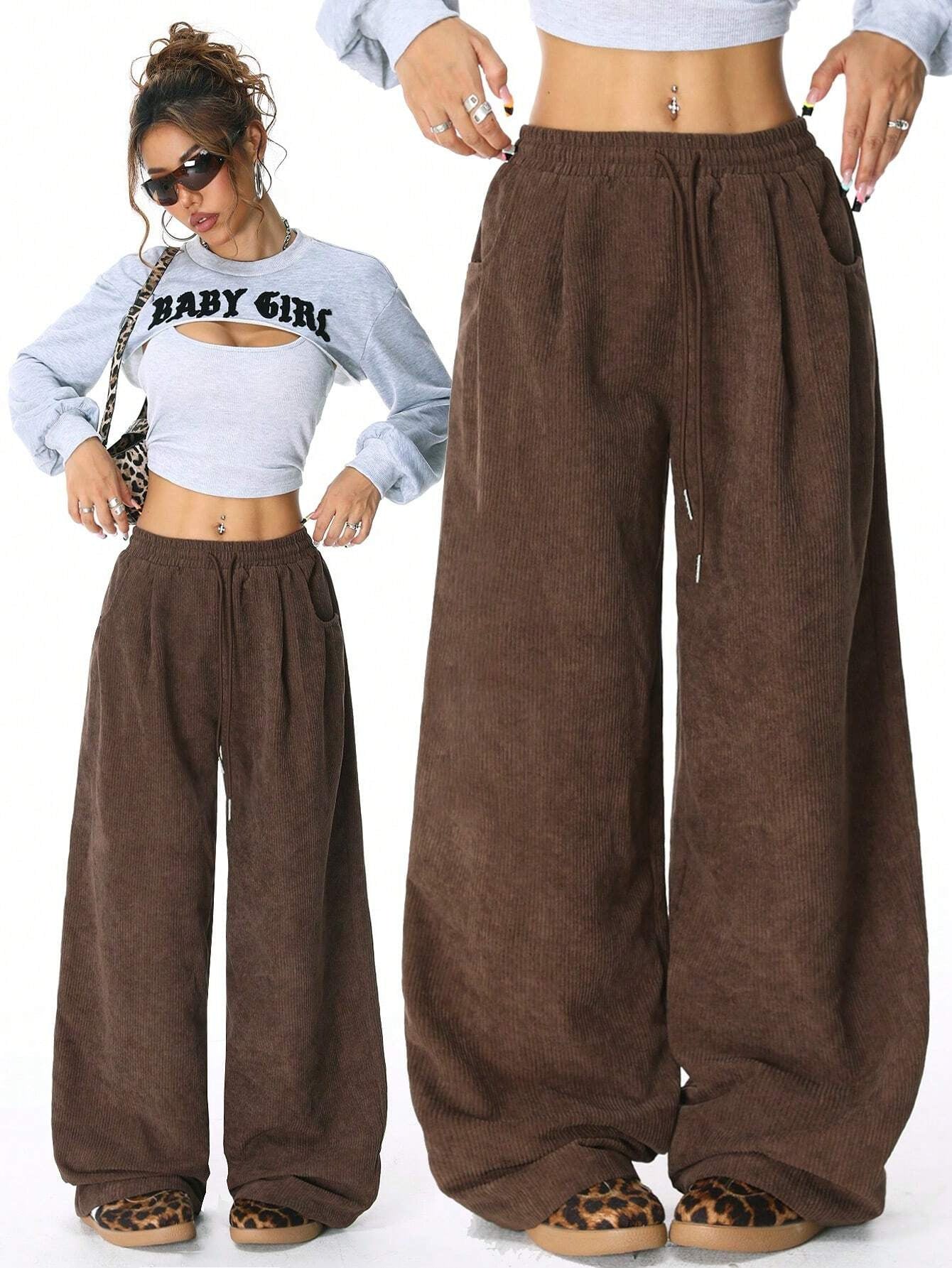WW | Damenhose Weit Cordura mit Elastischem Taillenbund