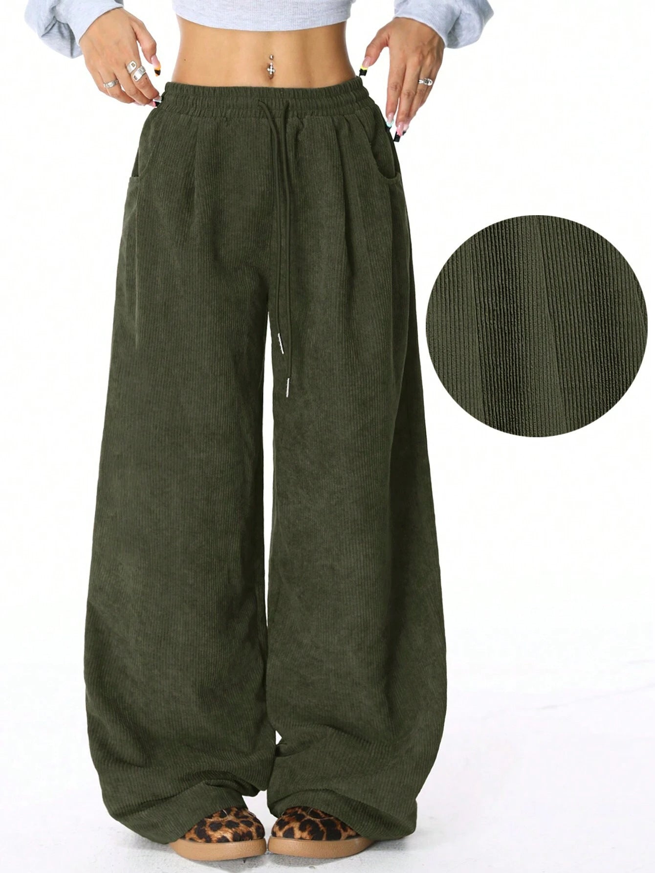 WW | Damenhose Weit Cordura mit Elastischem Taillenbund