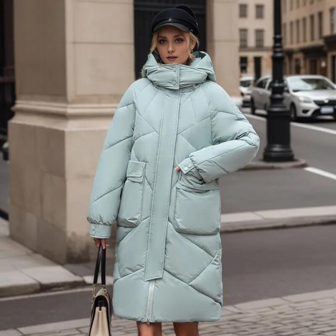 WW | Comfortable and warm long winter jacket