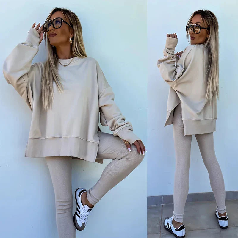 WW | Gemütliches Oversized-Sweatshirt und Leggings-Set