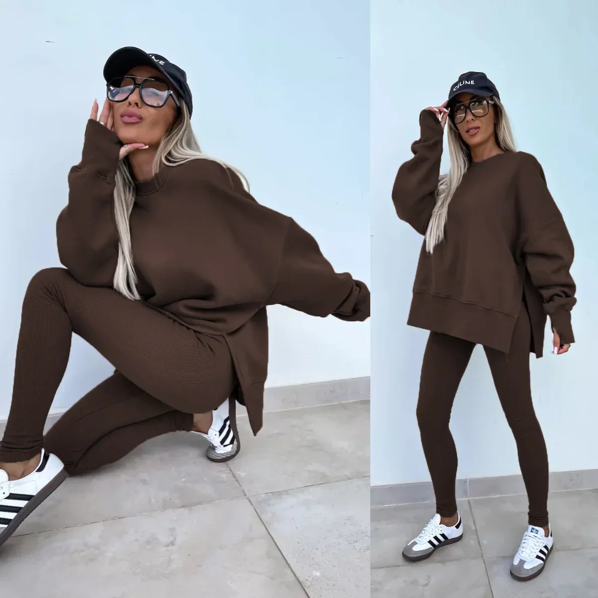 WW | Gemütliches Oversized-Sweatshirt und Leggings-Set