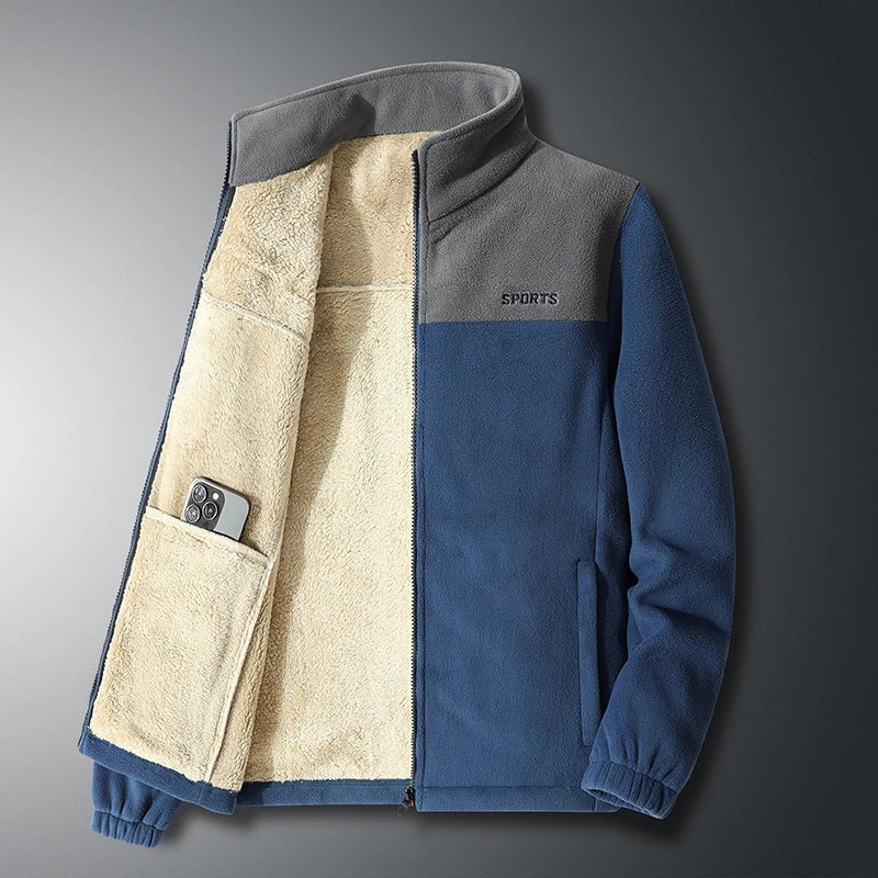 WW | Full Zip Warm Sports Fleece Jacket