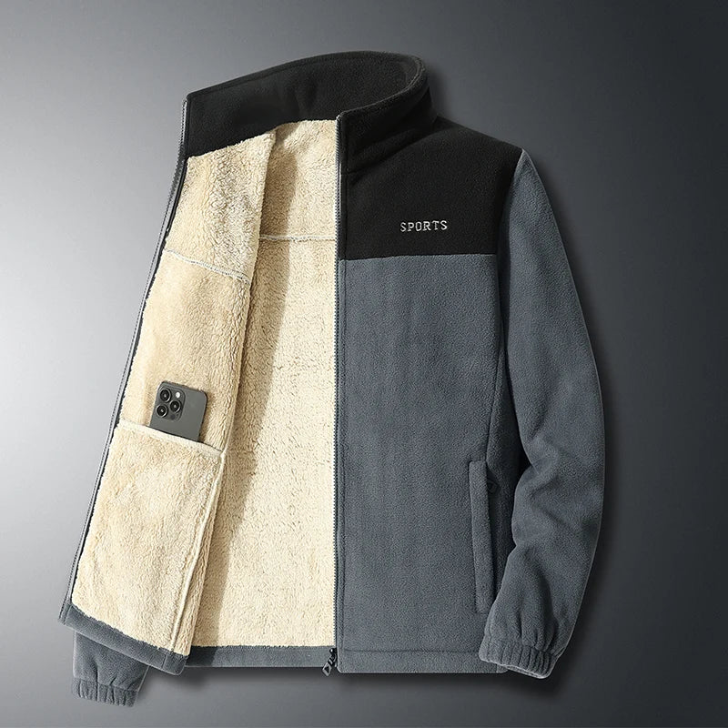 WW | Full Zip Warm Sports Fleece Jacket