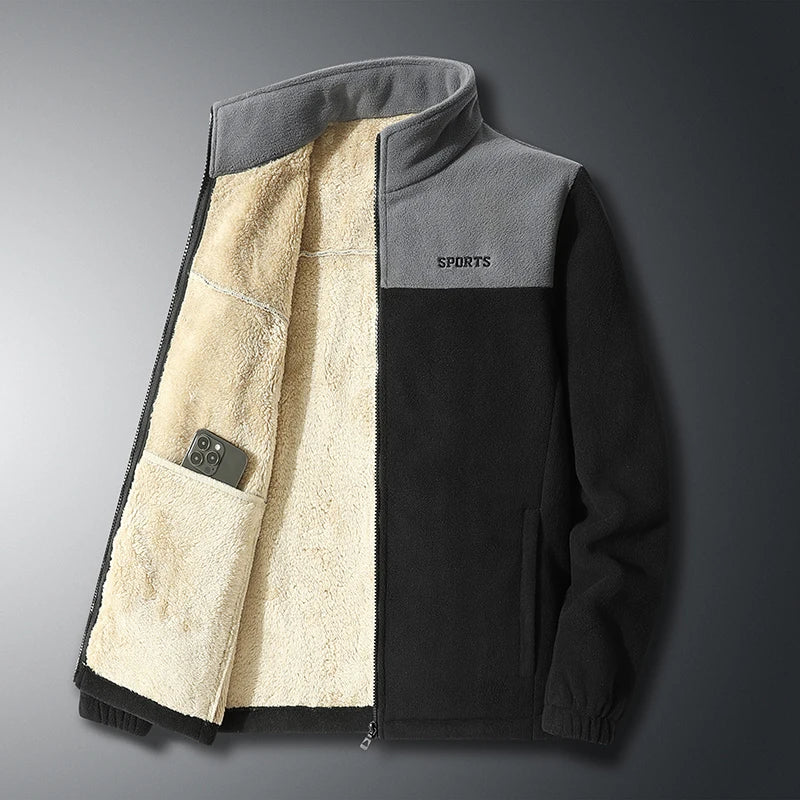 WW | Full Zip Warm Sports Fleece Jacket