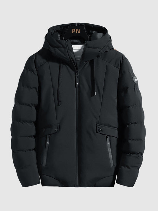 WW | Winter Jacket Lined Hooded Puffer Jacket