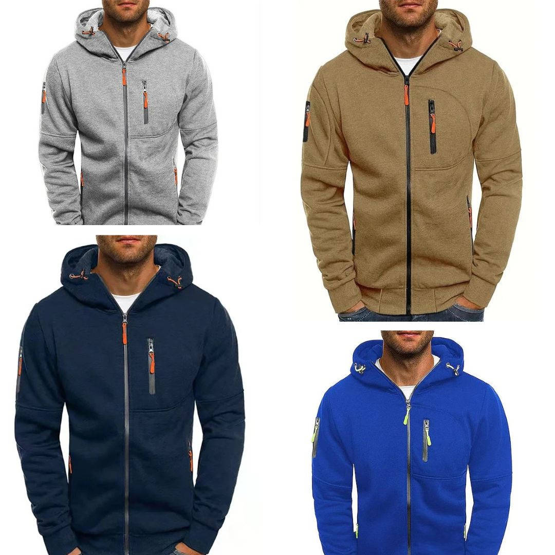 WW | Hoodie mit durchgehendem Reißverschluss - Bequemer Hoodie