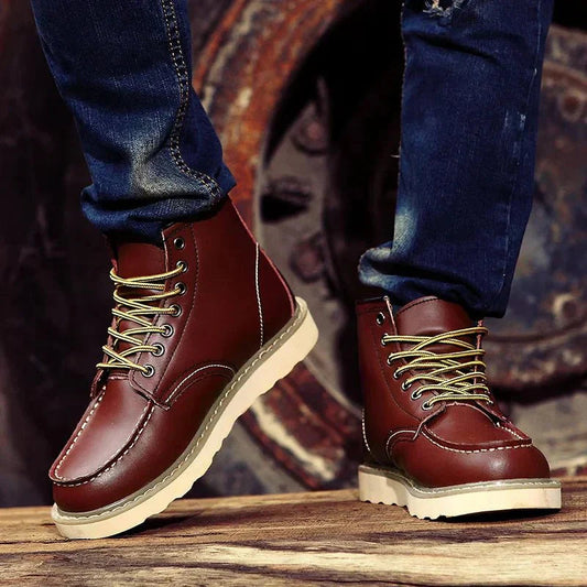 WW | Mokassin-Stiefel - Bequeme Streetstyle Schuhe