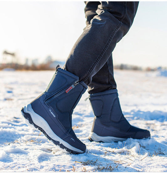 WW | Schneestiefel - Wasserabweisend Mittelhoch mit Rutschfester Sohle
