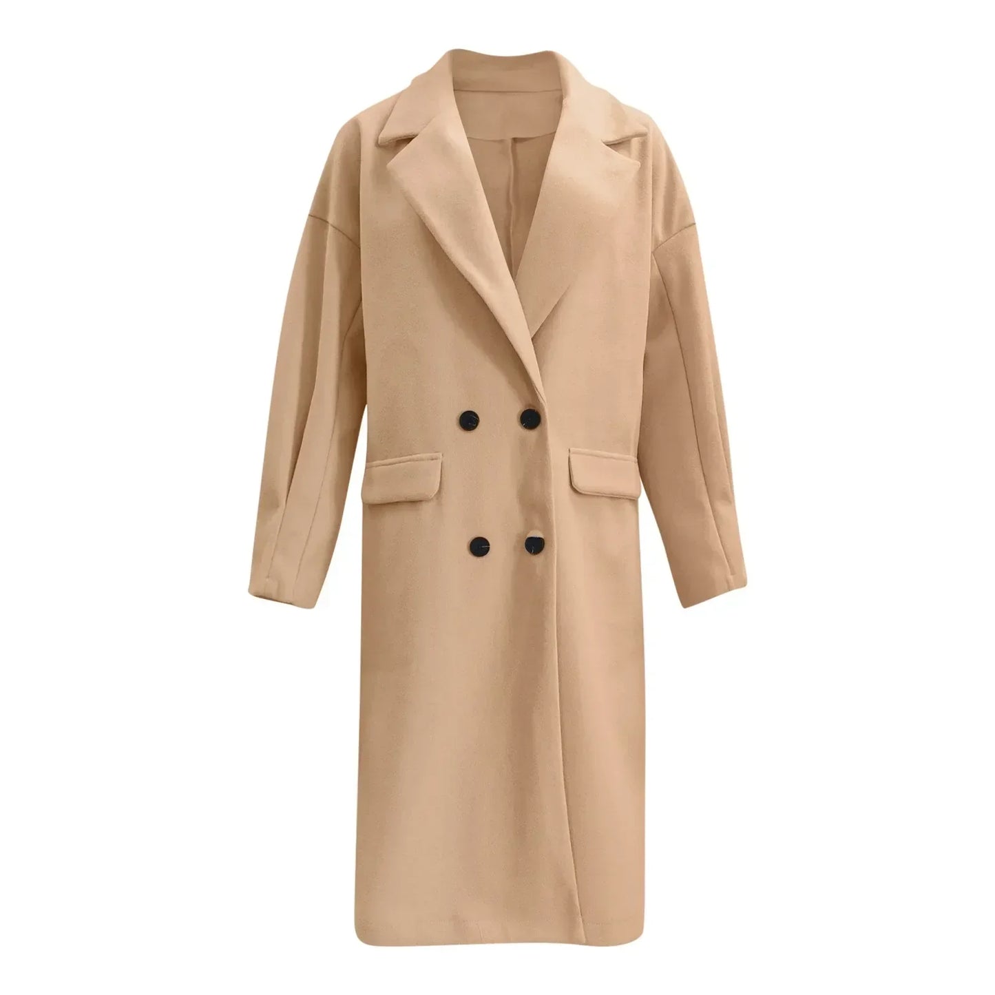 WW | Stylish Mid-Length Trench Coat