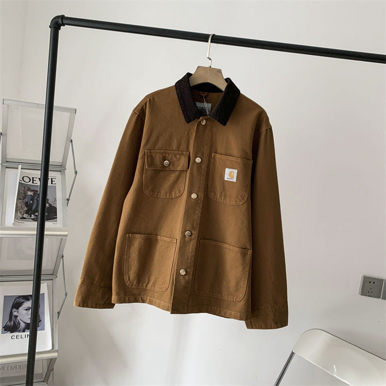 WW | Damenjacke mit Lockeren Knopfverschluss