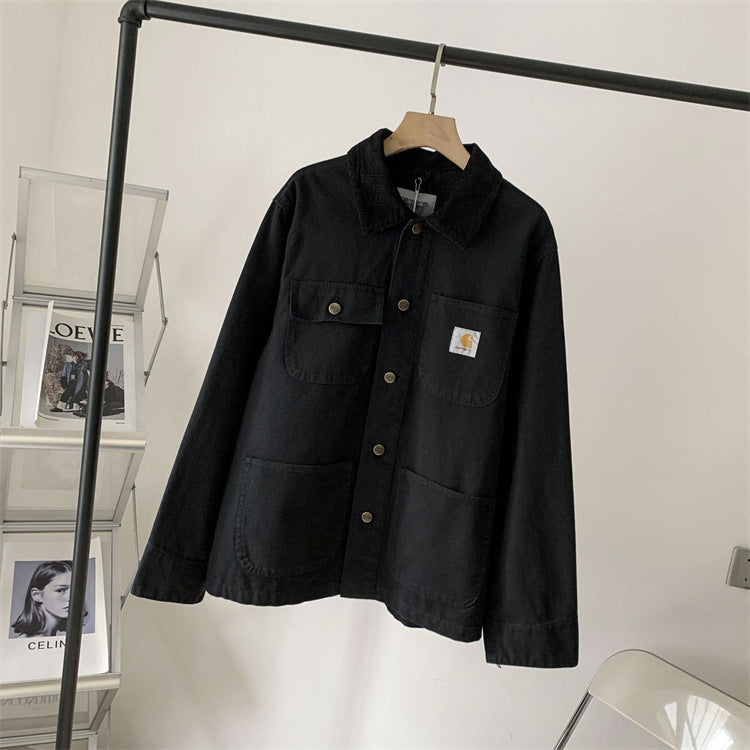 WW | Damenjacke mit Lockeren Knopfverschluss