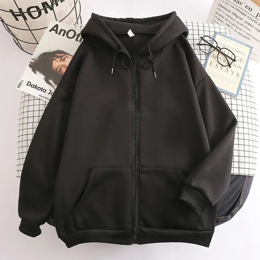 WW | Oversized Zip-Up Hoodie