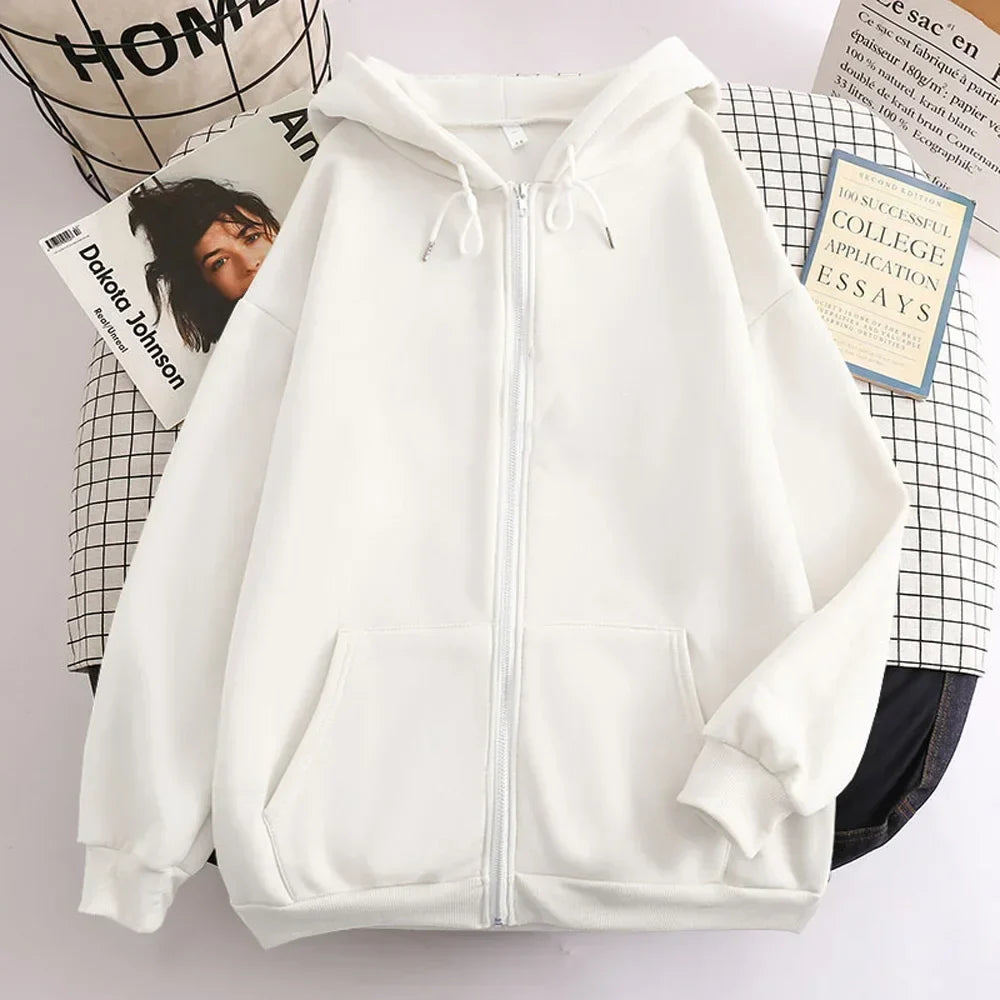 WW | Oversized Zip-Up Hoodie