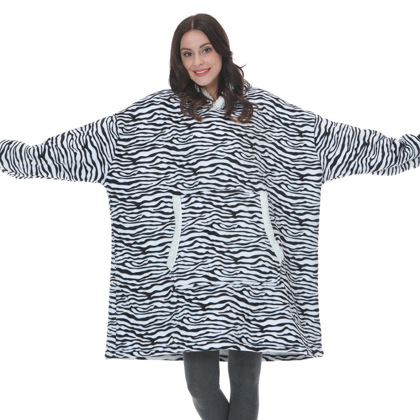 WW | Delicious combination of soft hoodie and cozy blanket in one!