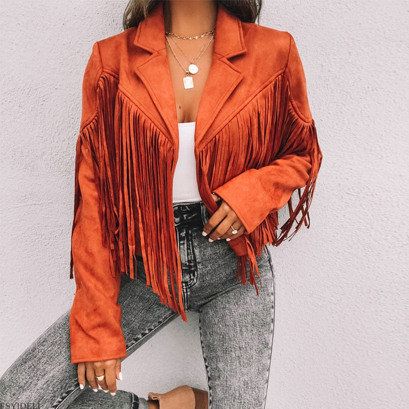 Fringed | Women's Tasseled Cardigan for Trendy Outfits