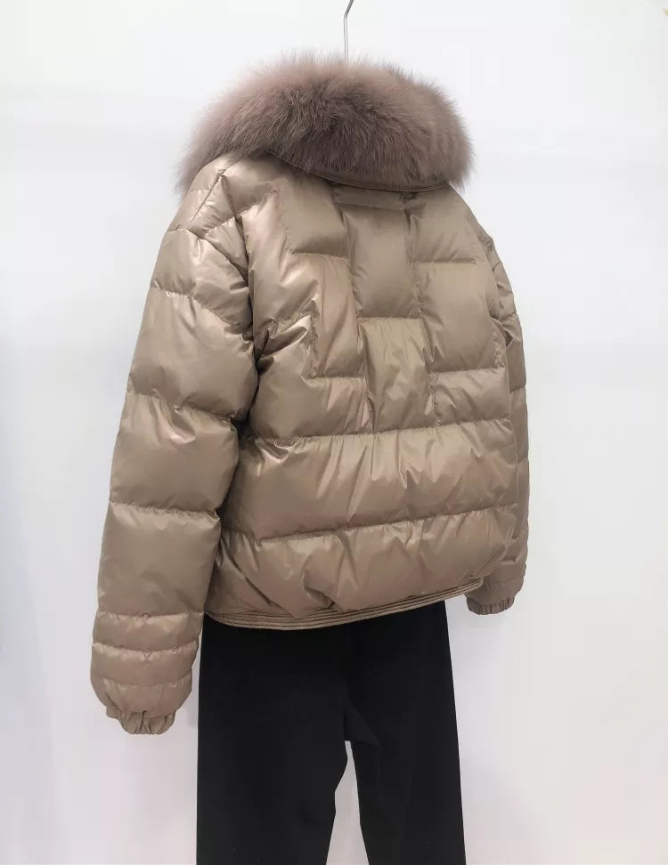 WW | Loose Puffer Jacket Warm & Vintage